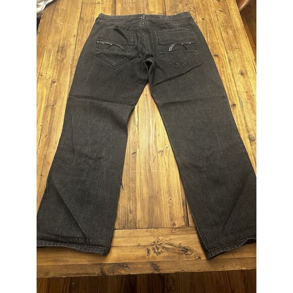 Vintage Enyce Jeans Mens 38 X 30 Baggy Y2K Wide Leg Hip Hop Faded Grunge 90s - Picture 16 of 16